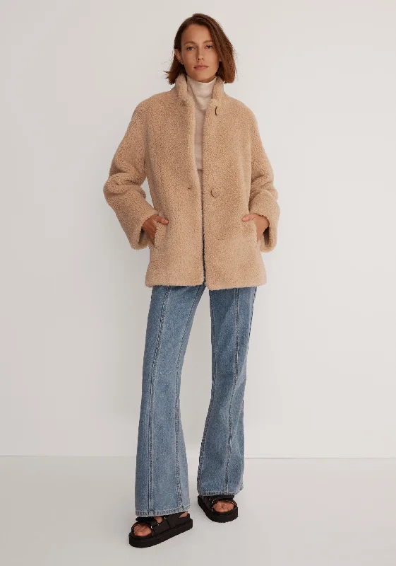Aspen Jacket_Autumn Oversized Jacket Tailored Jacket Straight Jacket