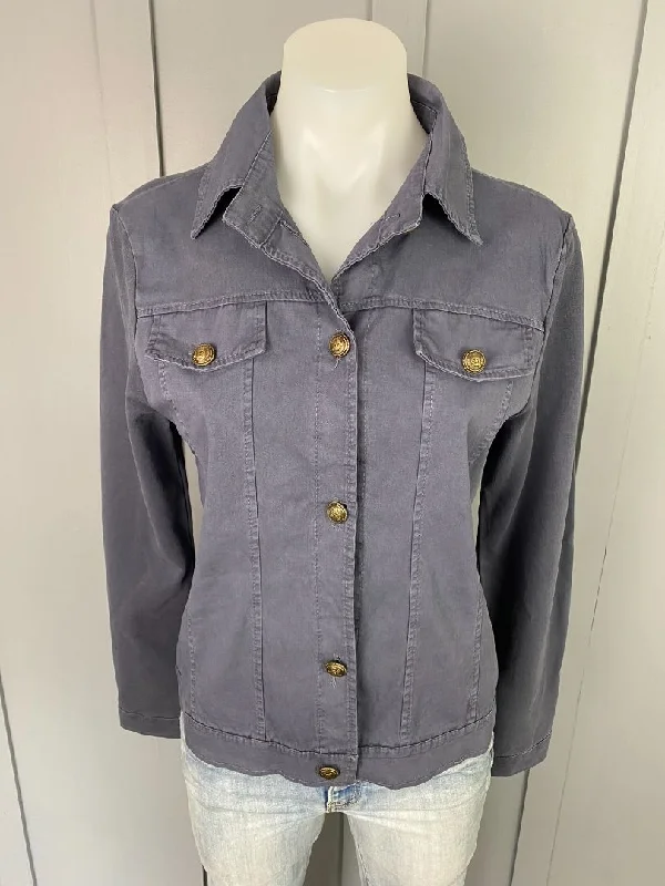 BNWT Stonewash Navy Suzy D Jackets, S & M Mesh Jacket Canvas Jacket Denim Jacket