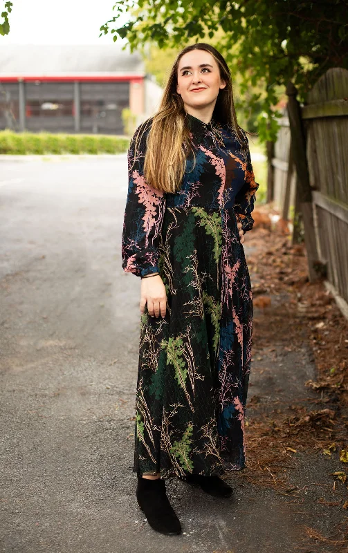 Chiffon Collar Dress