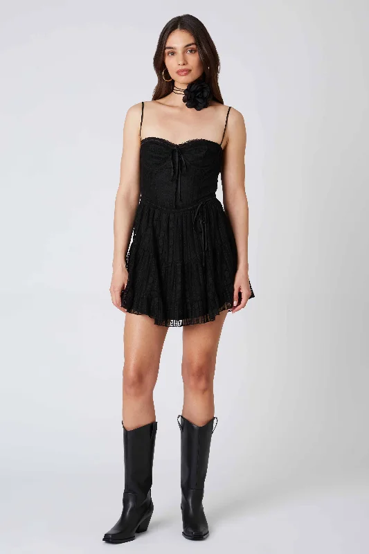 Rock & Roll Dress Black