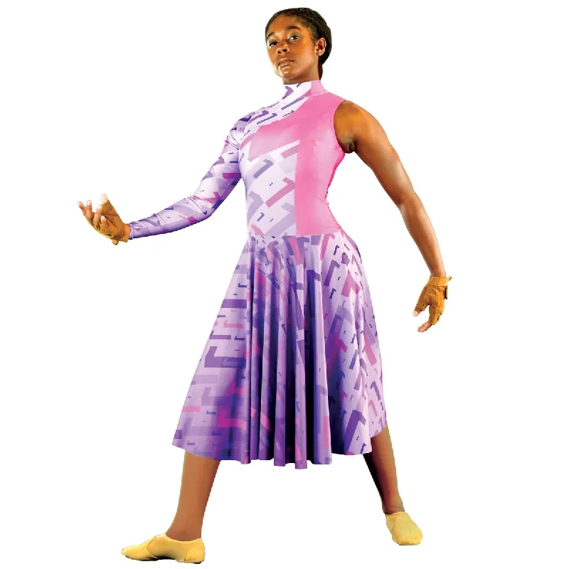 Purple Number One Dress
