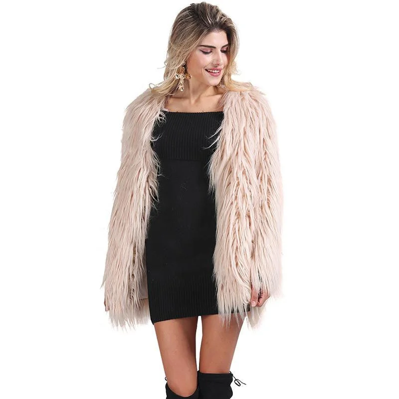 Elegant Faux Fur Coat Fluffy Chic Winter Coat Jacket Herringbone Jacket Houndstooth Jacket Plaid Jacket Elegant Faux Fur Coat Fluffy Chic Winter Coat Jacket Herringbone Jacket Houndstooth Jacket Plaid Jacket