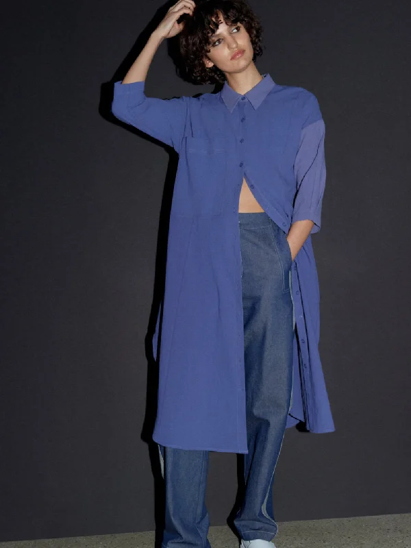 Veleta Dress in Bleuet
