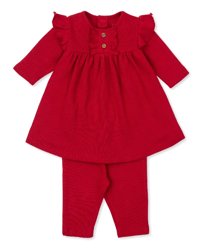 Kissy Love Red Dress Set