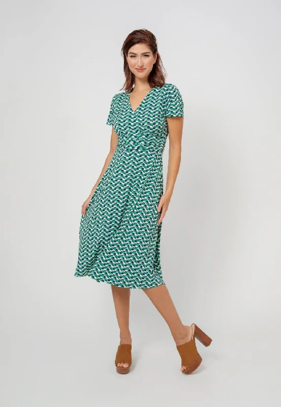 Leota Women's Amiya Dress Green Size Small