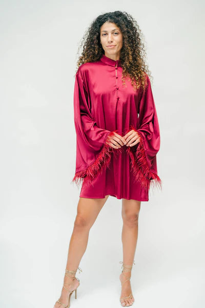 Danielle Dress (Cranberry Spritz)