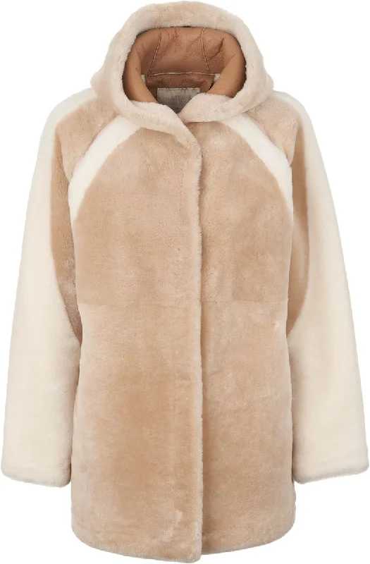 Leah Jacket Faux Fur Jacket Real Fur Jacket Shearling Jacket