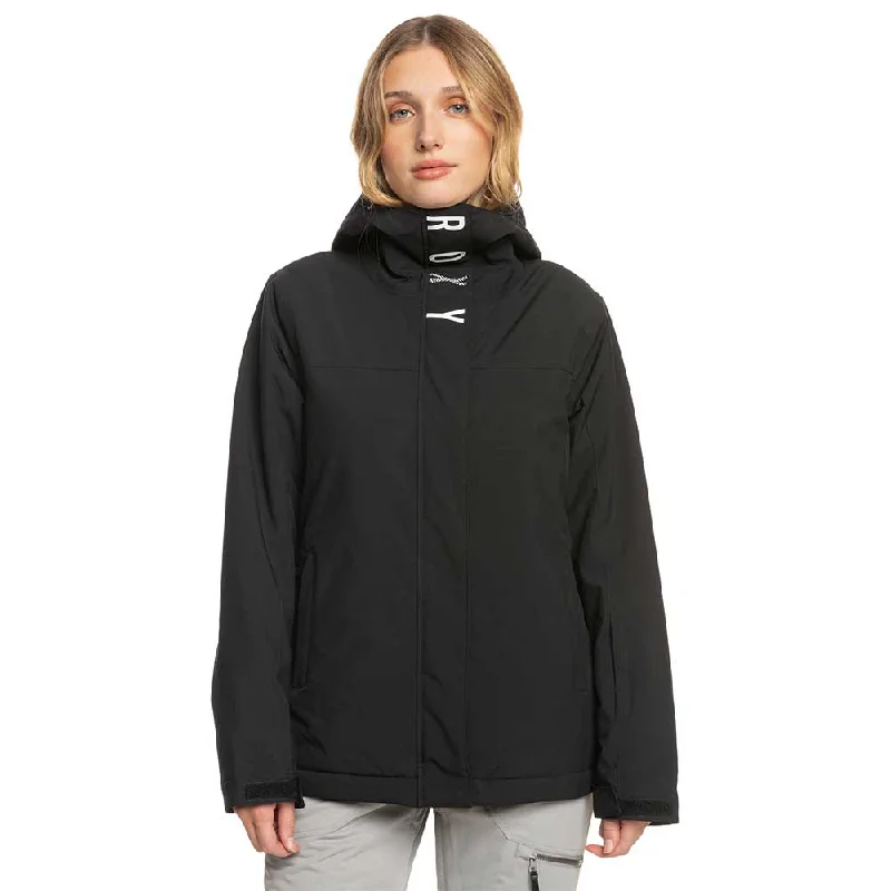 Roxy Galaxy Snowboard/Ski Jacket - Black Nylon Jacket Polyester Jacket Spandex Jacket Roxy Galaxy Snowboard/Ski Jacket - Black Nylon Jacket Polyester Jacket Spandex Jacket