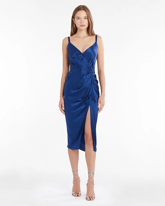 Amanda Uprichard Carmel Silk Dress in Emerson