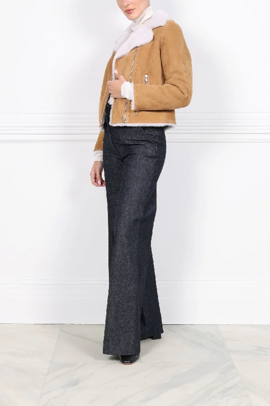 The Moto Shearling Jacket Chenille Jacket Brocade Jacket Lace Jacket