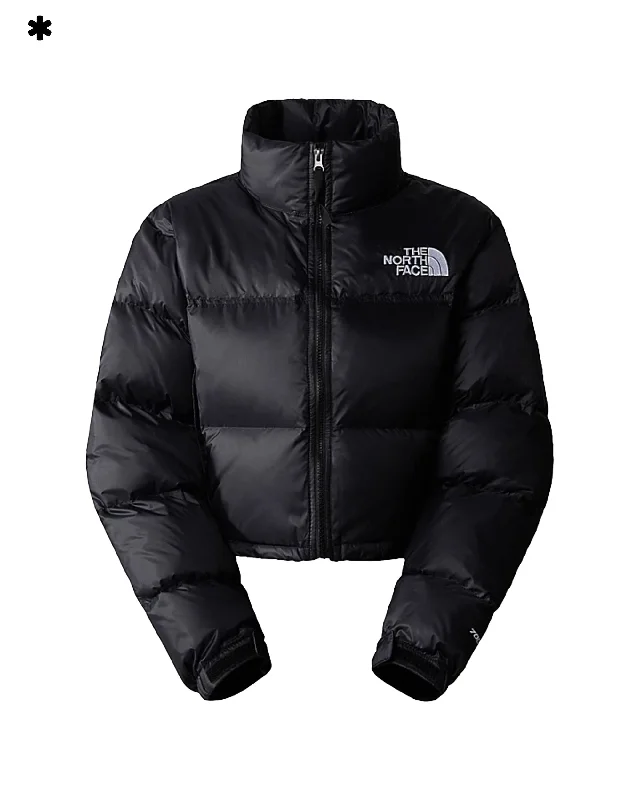 The North Face Nuptse Short Jacket Nero Snapped Jacket Toggled Jacket Drawstring Jacket The North Face Nuptse Short Jacket Nero Snapped Jacket Toggled Jacket Drawstring Jacket