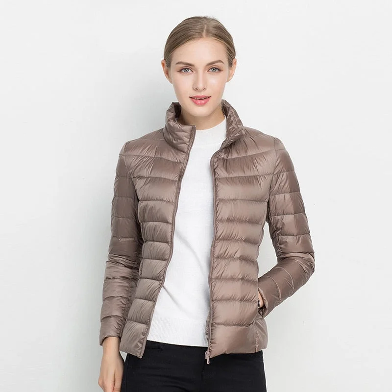 Ultra Light 90% White Duck Down Jacket Women Winter Coat 2018 Thin Female Winter Slim Warm Jacket Windproof Down Coat Plus colth Rayon Jacket Velvet Jacket Corduroy Jacket Ultra Light 90% White Duck Down Jacket Women Winter Coat 2018 Thin Female Winter Slim Warm Jacket Windproof Down Coat Plus colth Rayon Jacket Velvet Jacket Corduroy Jacket