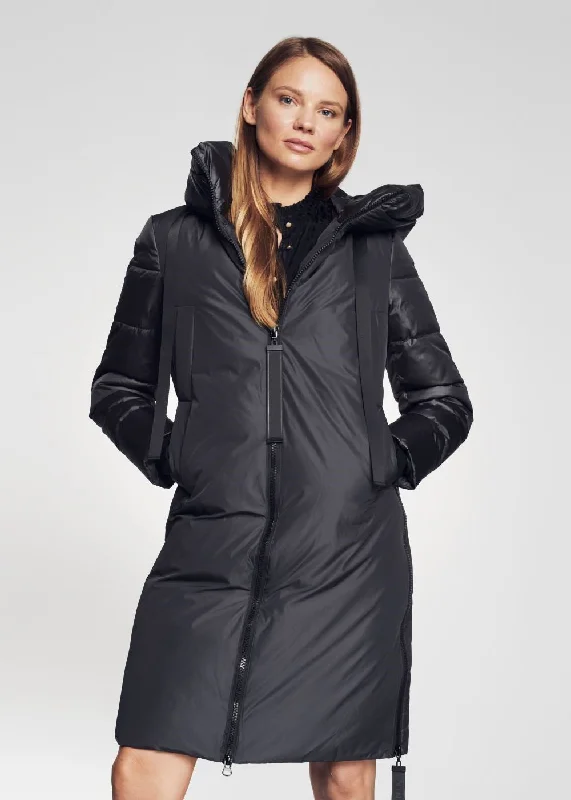 Womens Insulated with Synthetic Winter Jacket Ribbed Jacket Pleated Jacket Ruffled Jacket