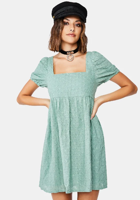 Chill Easy Breezy Mini Dress Elegant Off-Shoulder Dress Mini