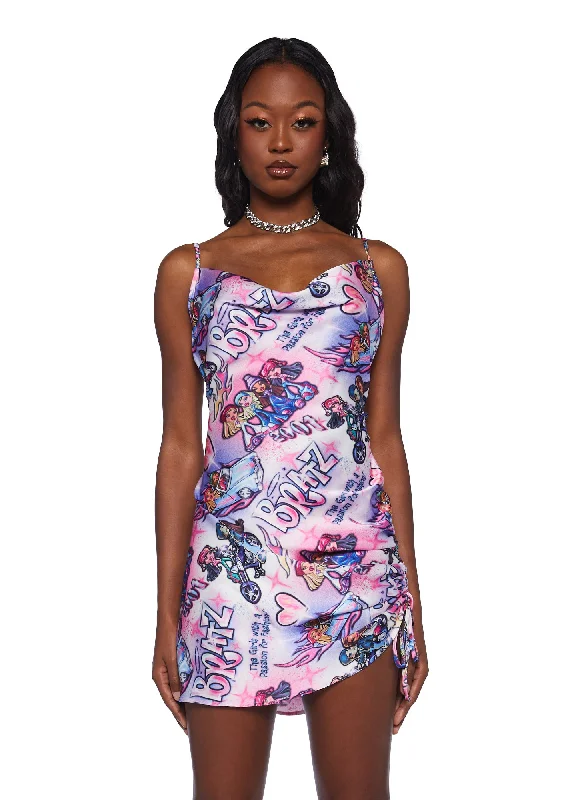 Hot N' Unbothered Mini Dress Chic Bohemian Mini Dress