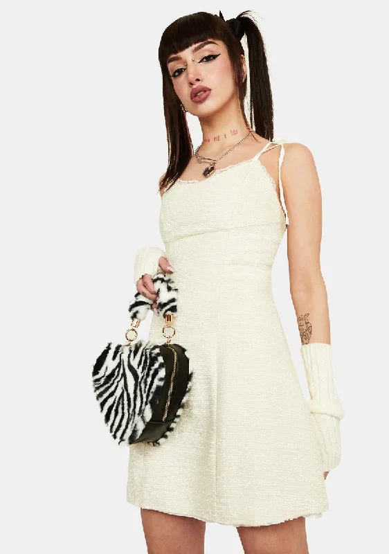 Never Letting Go Mini Dress Comfortable Off-Shoulder Mini Dress