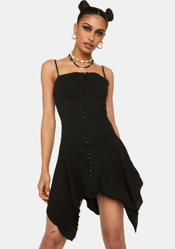 Nox Hopelessly Devoted Mini Dress Cozy Ribbed Mini Dress