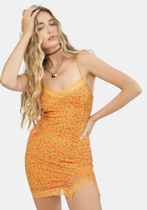 Summer Sun Mesh Coti Mini Dress Fashionable A-Line Mini Dress