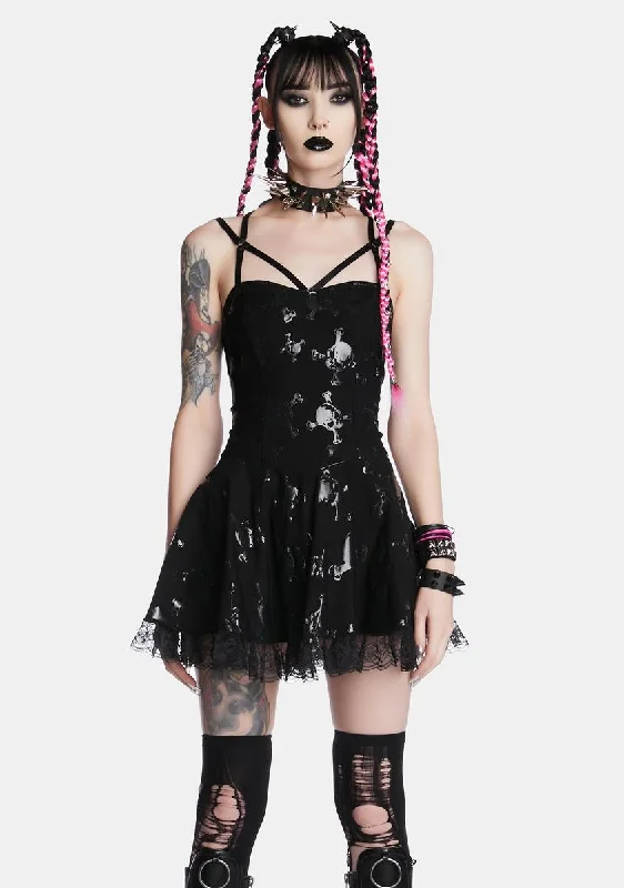 Villain Era Mini Dress Fashionable A-Line Mini Dress