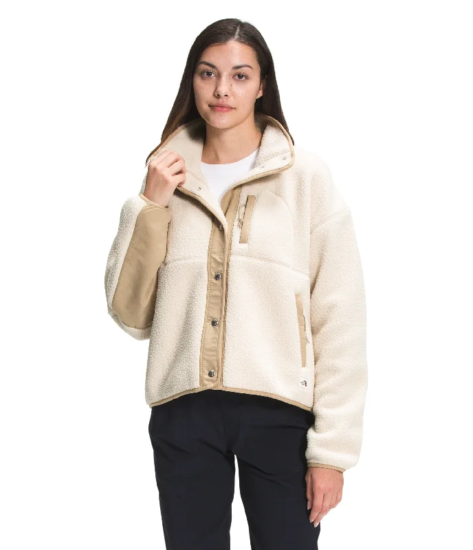 Cragmont Fleece Jacket Women's Oversized Jacket Tailored Jacket Straight Jacket