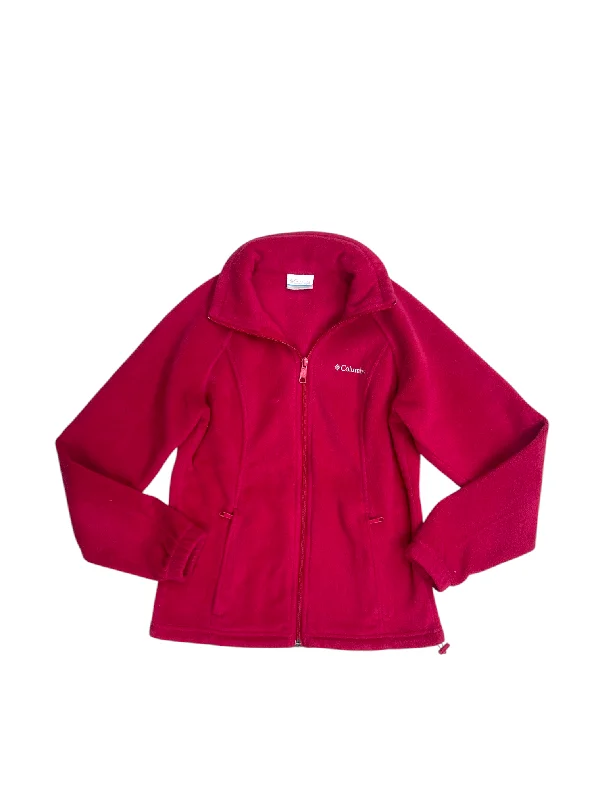 Jacket Fleece By Columbia In Pink, Size: Xs Fleece Jacket Down Jacket Parka