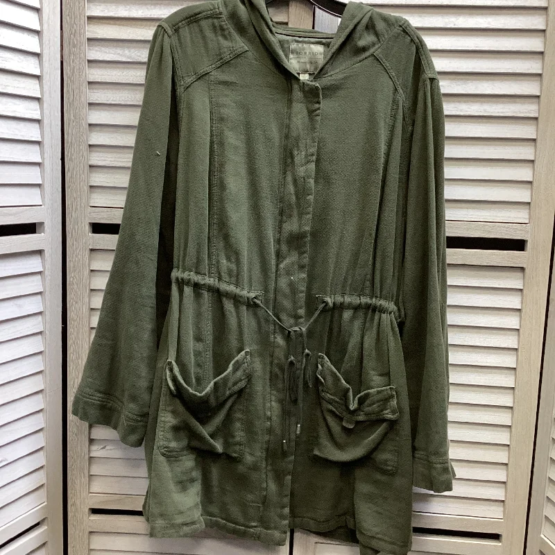 Jacket Other By Torrid In Green, Size: 4 Faux Fur Jacket Real Fur Jacket Shearling Jacket