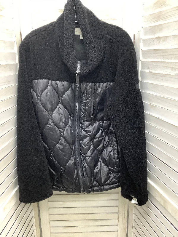 Jacket Puffer & Quilted By Koolaburra By Ugg In Black, Size: L Anorak Shell Jacket Lightweight Jacket