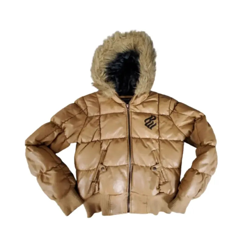 Rocawear Unisex Puffer Jacket Fitted Jacket Loose Jacket Oversized Jacket