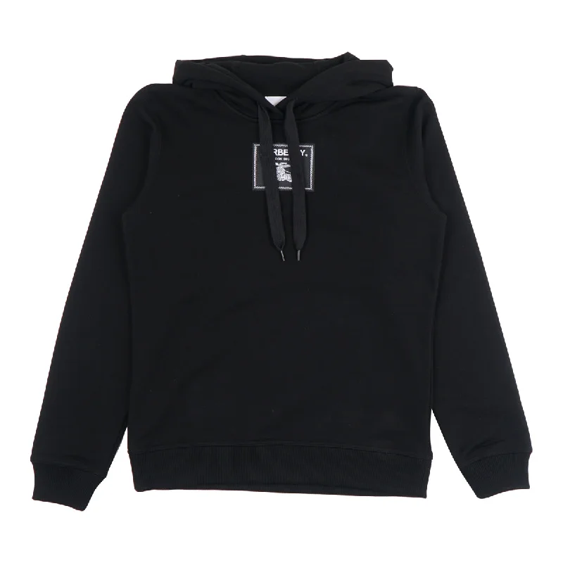 Burberry Sweaters Black Boat Neck Shawl Collar Notched Collar