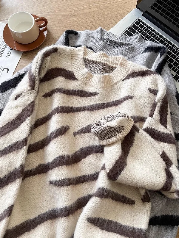 Fashionable sweater soft round neck sweater top S4740 Open Front Closed Front Wrap Front Fashionable sweater soft round neck sweater top S4740 Open Front Closed Front Wrap Front