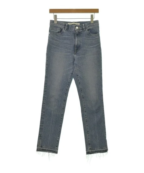 Mature Framework Jeans Fashionable Straight Cut Jeans