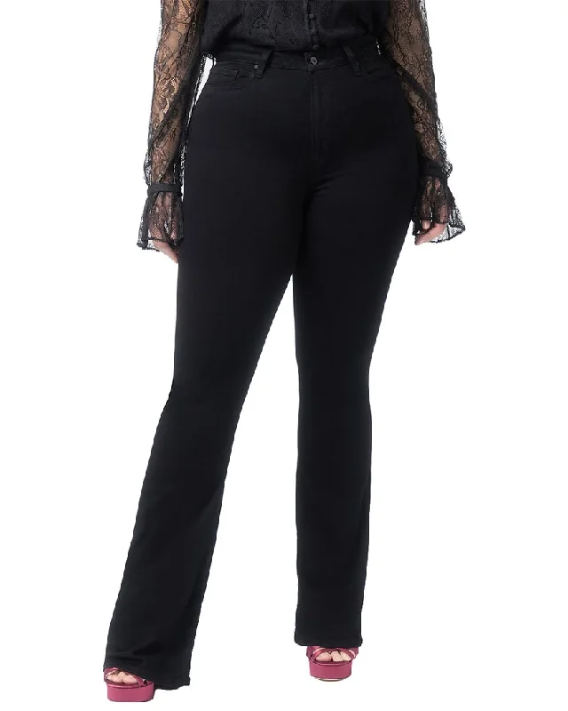 Paige Black Shadow Iconic Jean Chic Faded Blue Jeans