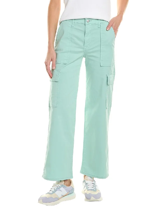 Hudson Jeans Rosalie Light Sage High-Rise Wide Leg Jean Elegant Bootcut Fit Jeans