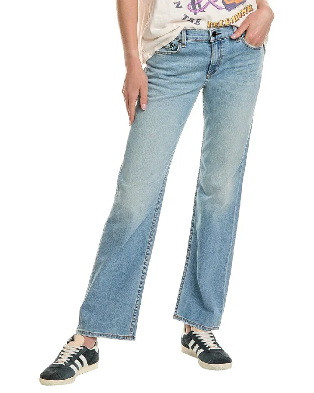 Askk Ny Tomboy Water Street Jean Chic Rip-Detail High-Waist Jeans