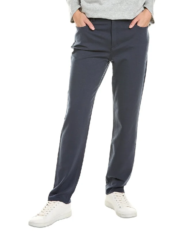 Eileen Fisher High-Waisted Slim Fit Jean Comfortable Drawstring Waist Jeans