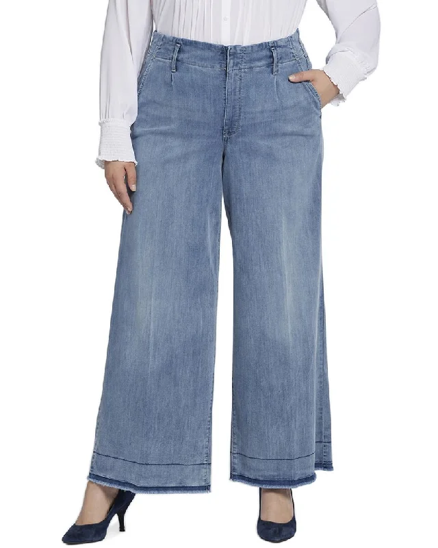 Nydj Mona State Wide Leg Jean Casual High-Waisted Bootcut Jeans