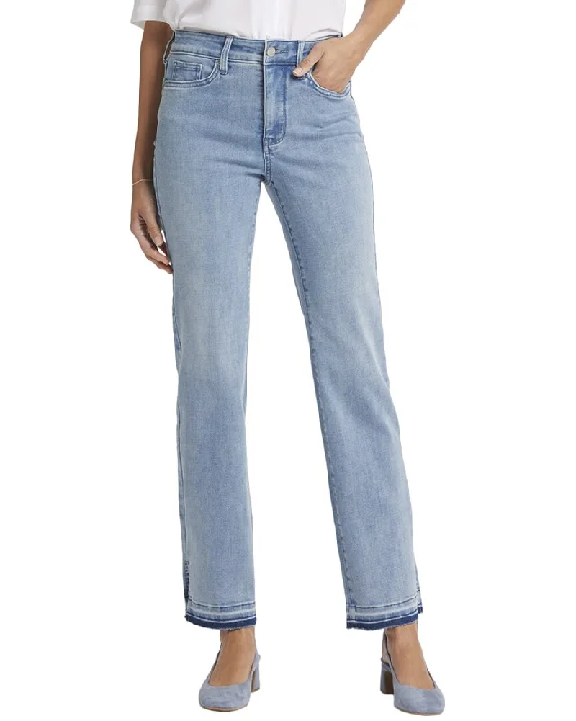 Nydj Petite Marilyn Big Skies Straight Leg Jean Trendy Classic Fit Jeans