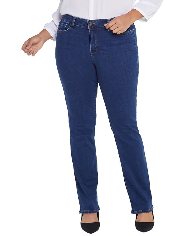 Nydj Plus Marilyn Quinn Straight Leg Jean Trendy Vintage Denim Jeans