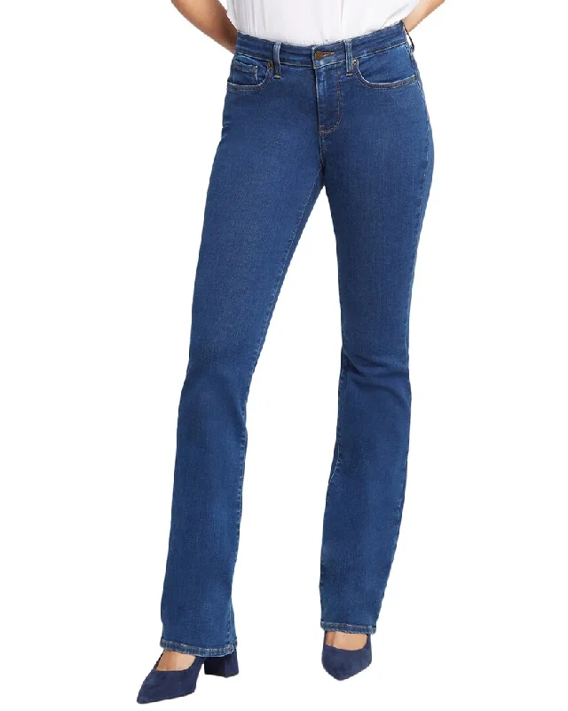 Nydj Petite Barbara Quinn Bootcut Jean Casual Bootcut Ripped Jeans
