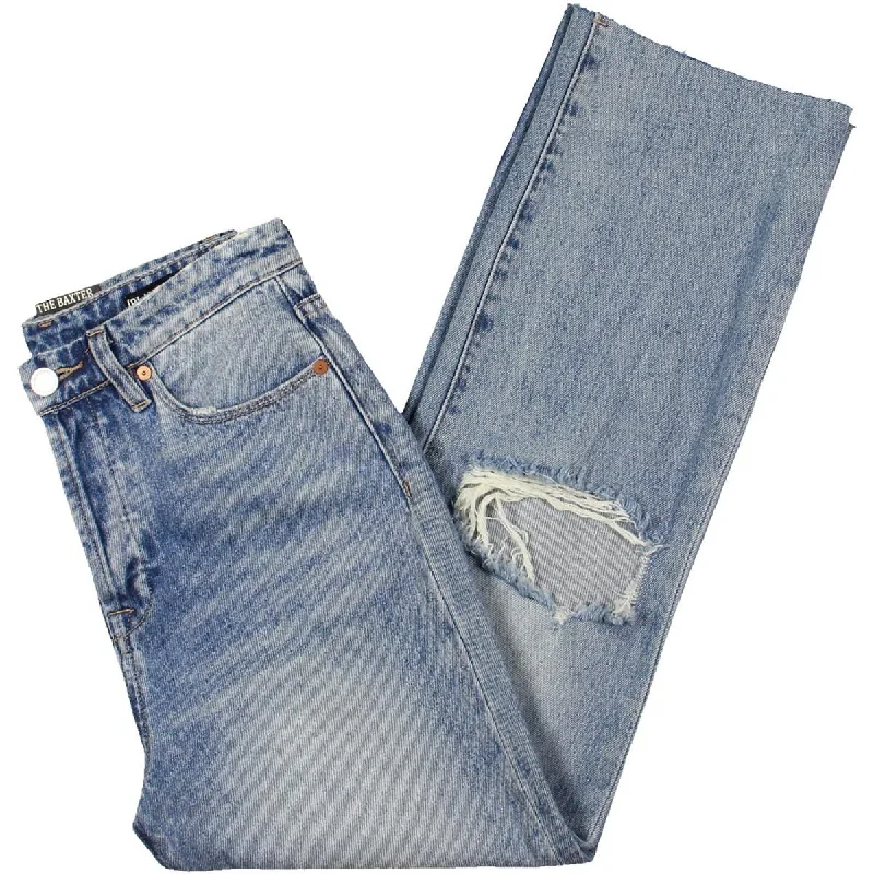 [BLANKNYC] Womens The Baxter Denim Straight Leg Jeans Casual Straight-Leg Jeans