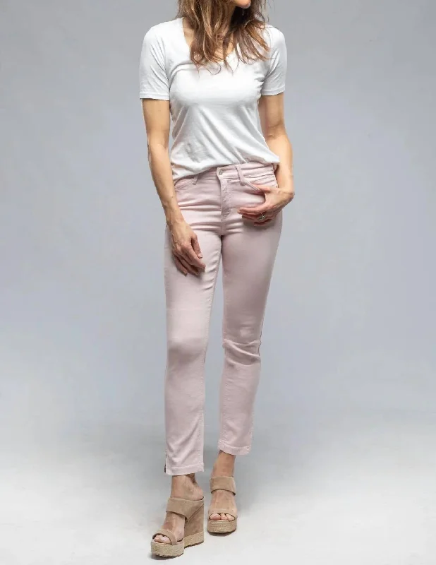 Dream Chic Jean In Pink Classic Blue Denim Jeans