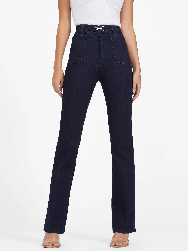 Eco Dahlia High-Rise Bootcut Jeans Fashionable Jeggings Style Jeans