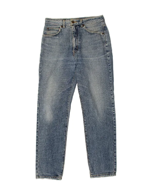 EDWIN Womens Straight Jeans W32 L30 Blue Cotton Fashionable Button-Front Jeans