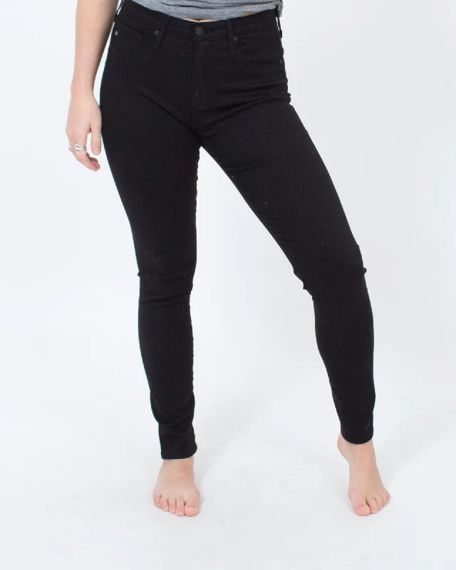 "Farrah Ankle Seamless" Skinny Jeans Comfortable Low-Rise Jeans