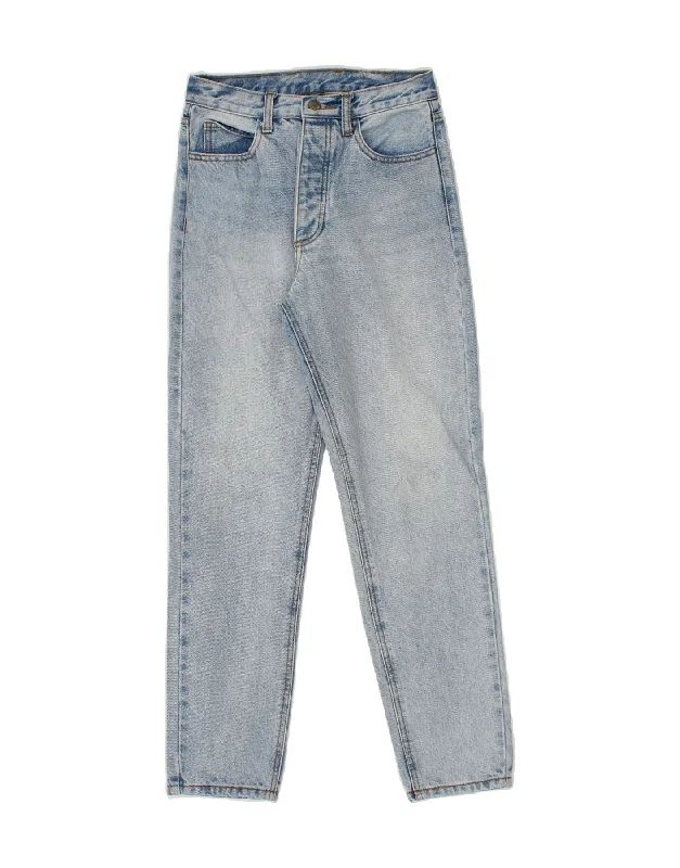 J.GALT Womens High Rise Tapered Jeans Medium W28 L28 Blue Cotton Trendy Layered Pocket Jeans J.GALT Womens High Rise Tapered Jeans Medium W28 L28 Blue Cotton Trendy Layered Pocket Jeans