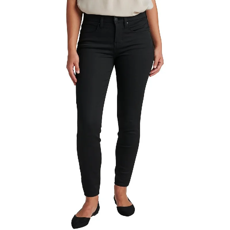 Jag Jeans Womens Cecilia Mid-Rise Stretch Skinny Jeans Comfortable Drawstring Waist Jeans Jag Jeans Womens Cecilia Mid-Rise Stretch Skinny Jeans Comfortable Drawstring Waist Jeans