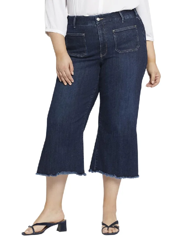 NYDJ Patchie Sublime Capri Jean Trendy Paperbag Waist Jeans