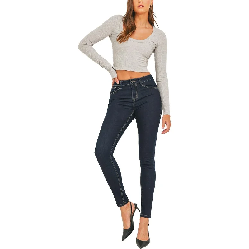 Rubberband Jeans Womens Heart-York Stretch Denim Skinny Jeans Cozy Stretch High-Waist Jeans Rubberband Jeans Womens Heart-York Stretch Denim Skinny Jeans Cozy Stretch High-Waist Jeans
