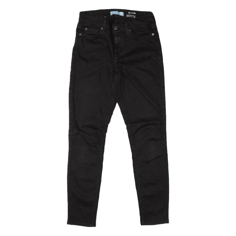 SEVEN7 Blair Jeans Black Denim Slim Skinny Womens W26 L28 Stylish Bootcut Denim Jeans SEVEN7 Blair Jeans Black Denim Slim Skinny Womens W26 L28 Stylish Bootcut Denim Jeans
