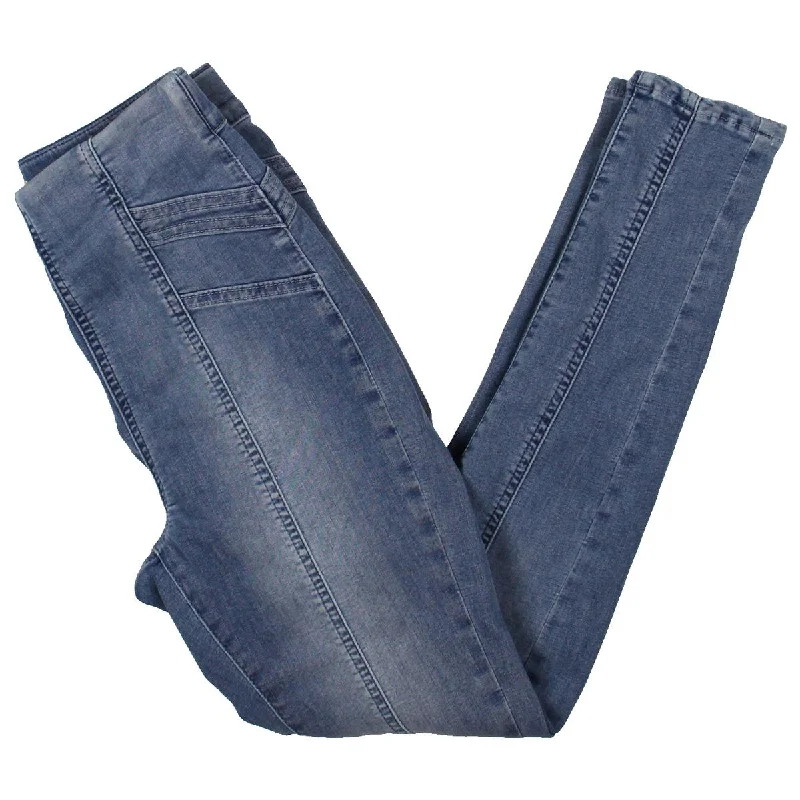 We The Free Womens Feel Alright Slim High Rise Skinny Jeans Casual Wide-Legged Denim Jeans We The Free Womens Feel Alright Slim High Rise Skinny Jeans Casual Wide-Legged Denim Jeans
